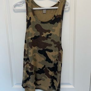 Camo tank top